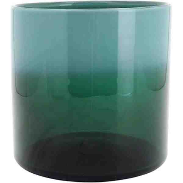 VASO VIDRO VERDE ALLINA