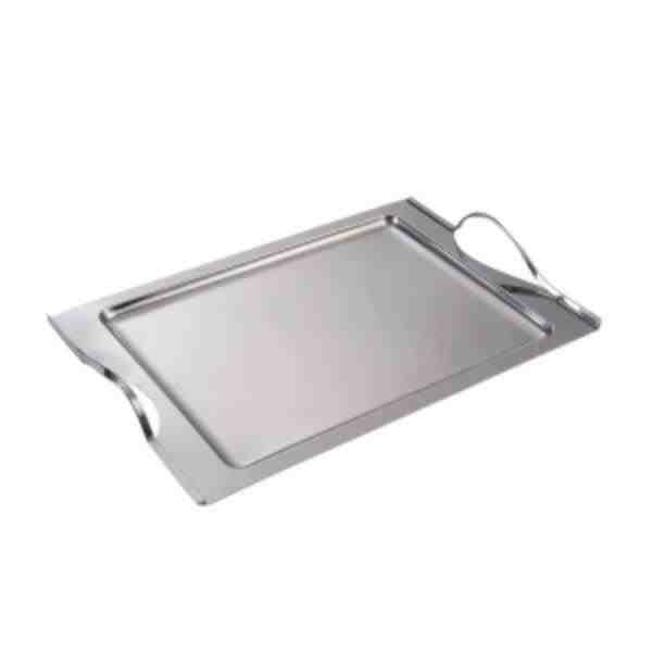 BANDEJA RITZ RETANGULAR MEDIA INOX