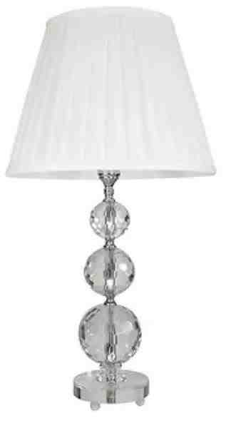 ABAJUR DE VIDRO COM CUPULA