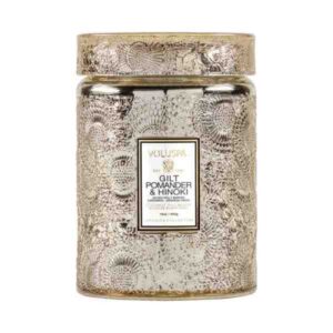 VELA POTE VIDRO G 100H TP VD REL GILT P. HINOKI