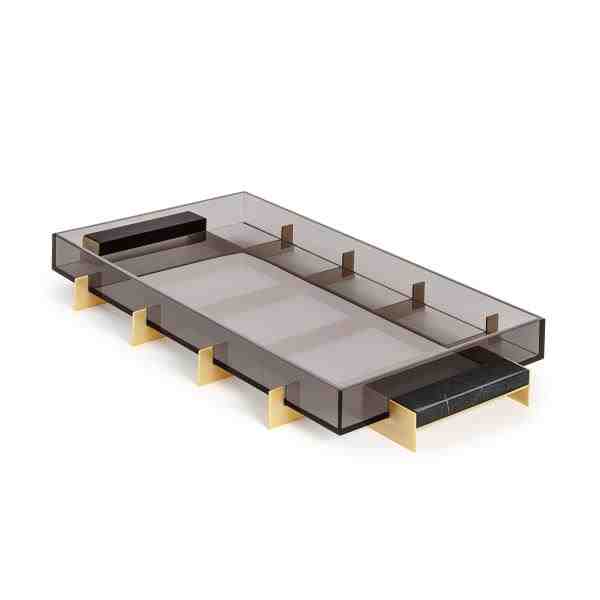 BANDEJA FLOAT FDO ACRIL BLACK 80X45X12CM 24K