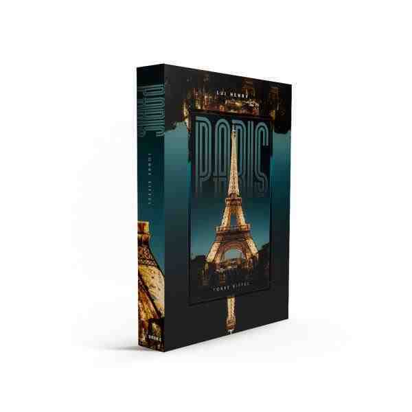 BOOK BOX Y PARIS TORRE EIFFEL 36X27X5CM
