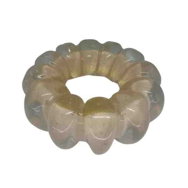 CACHEPOT DINANT 67 JADE ROSA TRANSL OURO24K