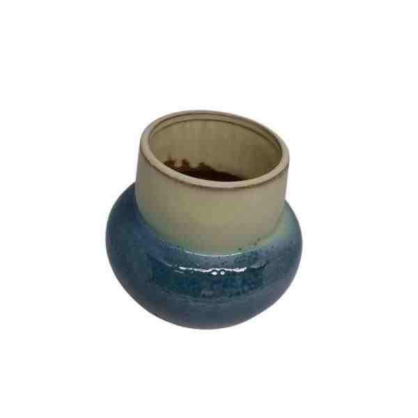 VASO DECOR CERAM VERDE