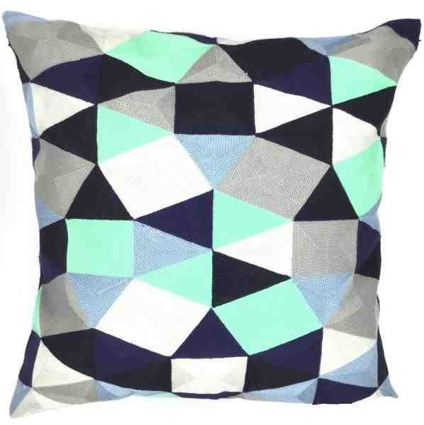 ALMOFADA BORD 100% ALGODAO 50X50CM