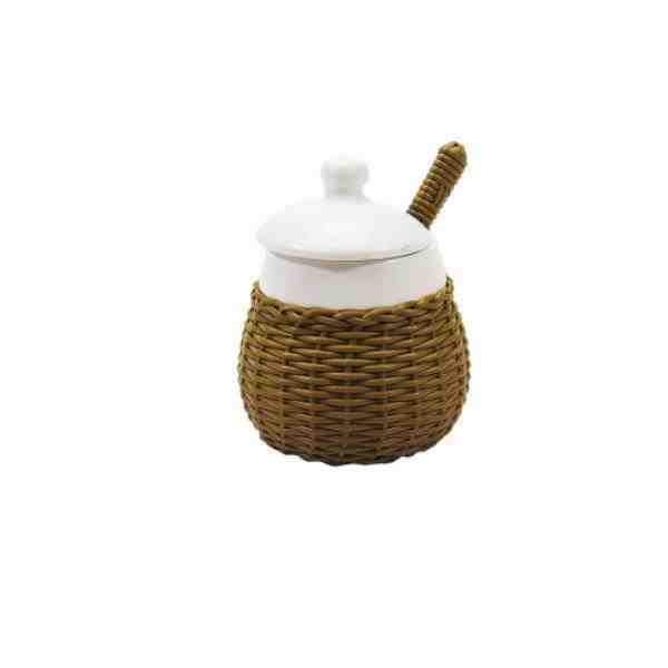 ACUCAREIRO PASTEL C/ COLHER BRANCO