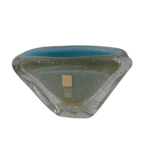 CACHEPO RETANGULAR GOLD/ AZUL PACIFIC