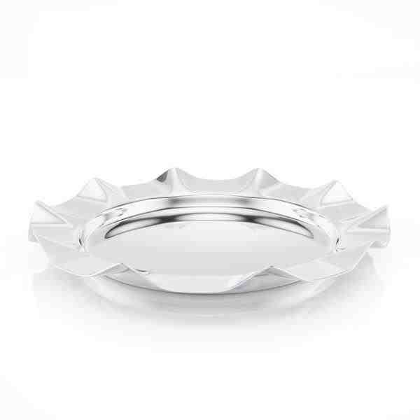 BANDEJA PRATEADA BONBON 39,5X4CM