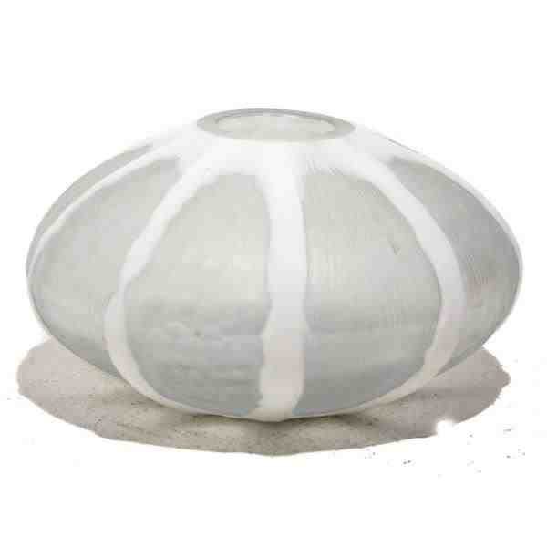 VASO DE VIDRO BRANCO