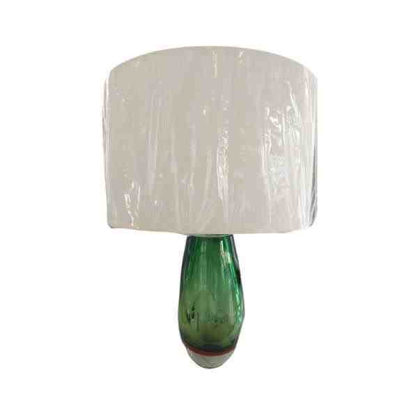 ABAJUR VERDE C/ AMBAR