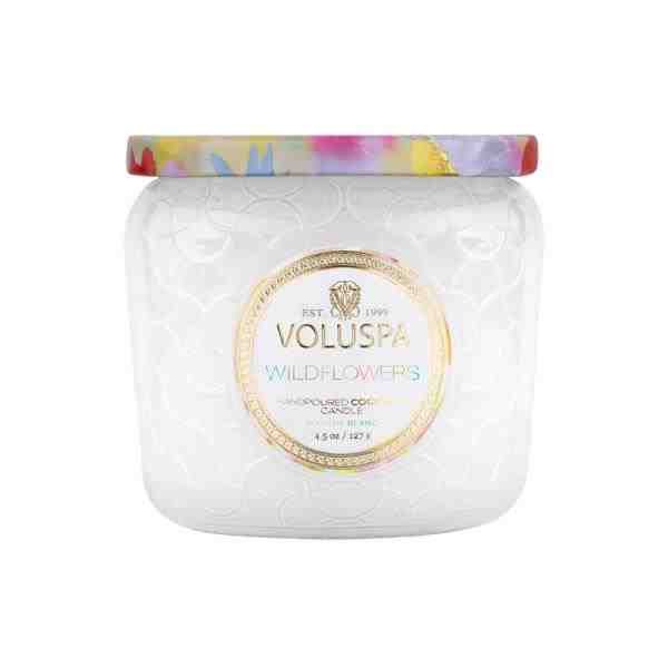VELA POTE VIDRO +35H WILDFLOWERS