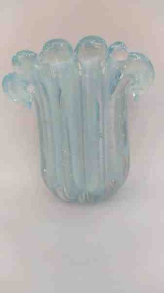 VASO LEQUE P AZ BEBE S/ OURO