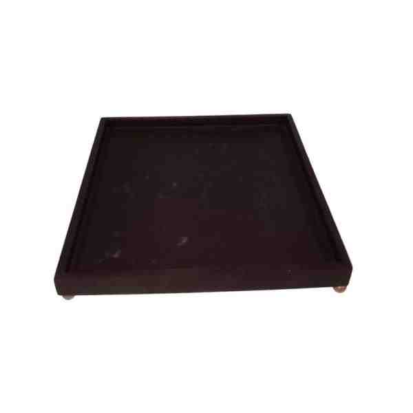 BANDEJA QUADRADA M C/PES METAL FOSCO