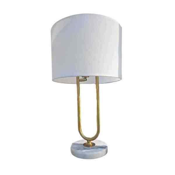 ABAJUR SHADOW DOURADO/ BRANCO