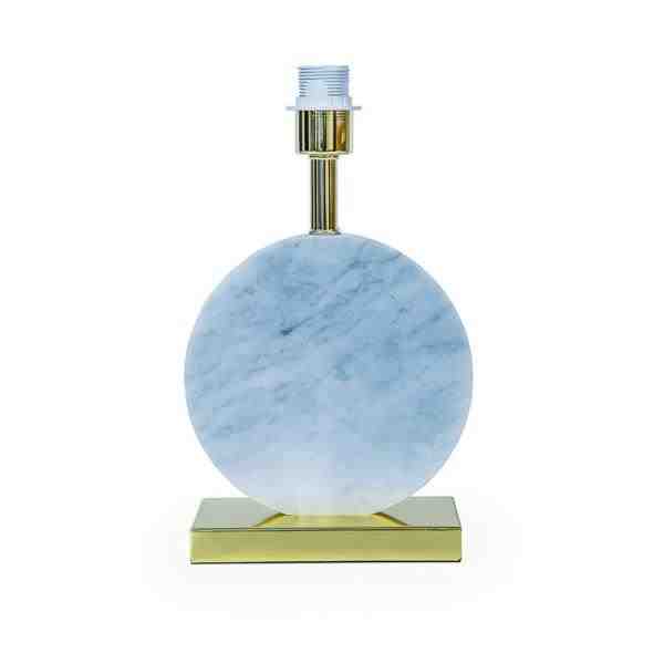 ABAJUR BIAGIO DOURADO/BRANCO