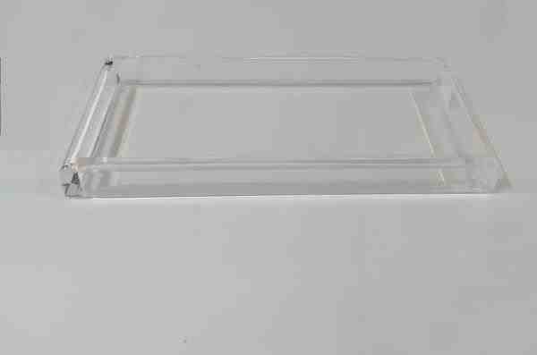 BANDEJA 28X14X2,5 CRISTAL