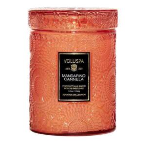 VELA POTE VIDRO G 100H TP VIDRO MAND. CANNELA