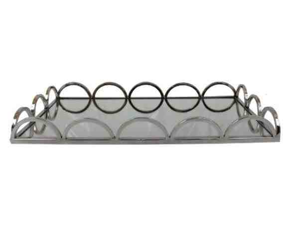 BANDEJA ACO POLIDO 50X30X6