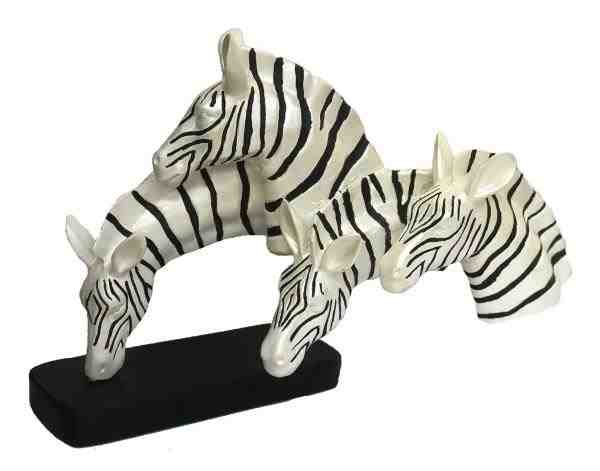 CABECAS DE ZEBRAS  BRANCA