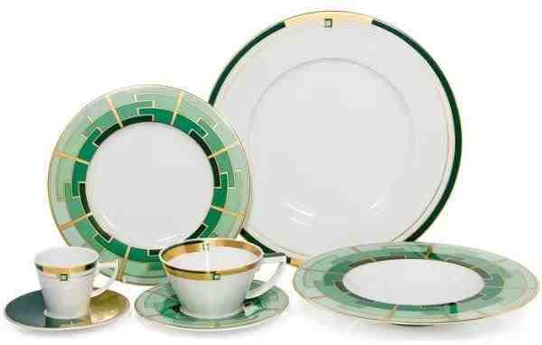 APARELHO JANTAR 30 PCS EMERALD