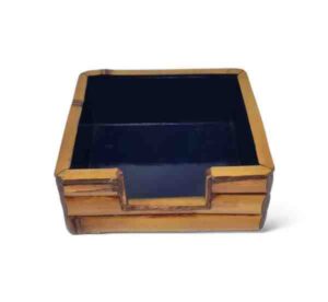 PORTA GUARDANAPO ENCAPADO BAMBU P AZ MARINHO