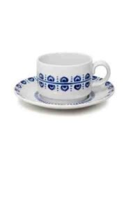 JG C/4 XICARA CHAVENA CHA LUNA EMP 23CM AZURE LUX