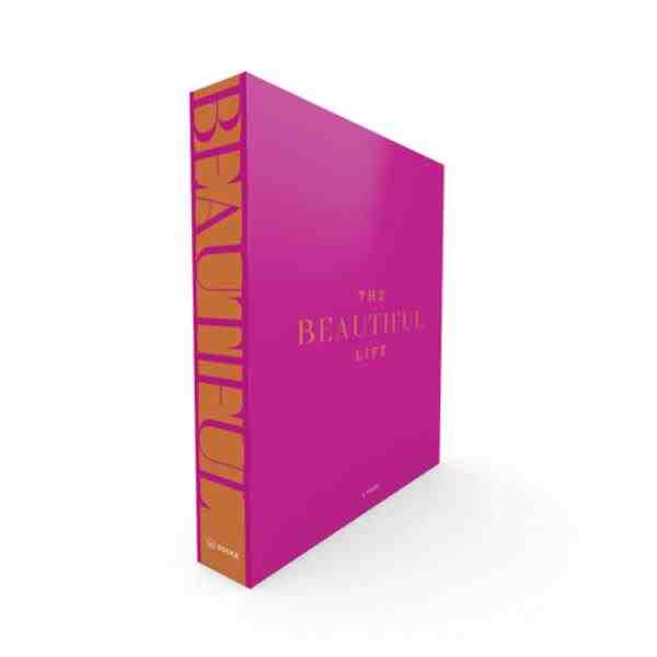 BOOK BOX BEAUTIFUL LIFE PINK 36X27X5CM