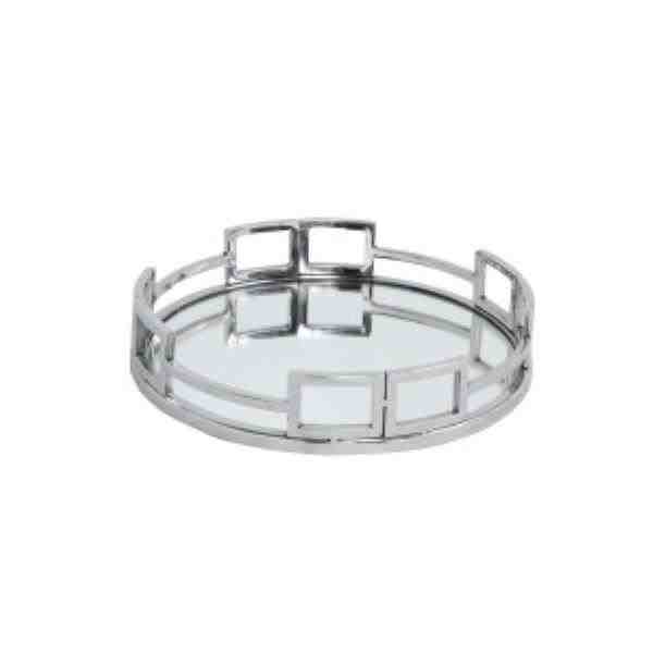 BANDEJA REDONDA ACO POLIDO