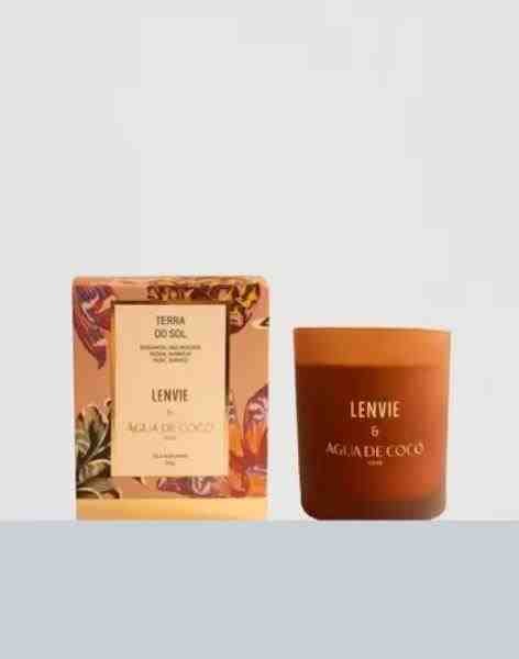 VELA PERFUME TERRA DO SOL- AGUA COCO 210G