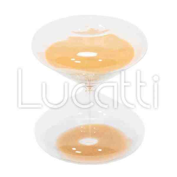 AMPULHETA 15`VIDRO IC/ AREIA TERRACOTA P