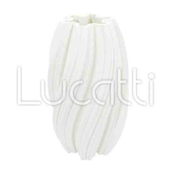 VASO EM CERAMICA BRANCO