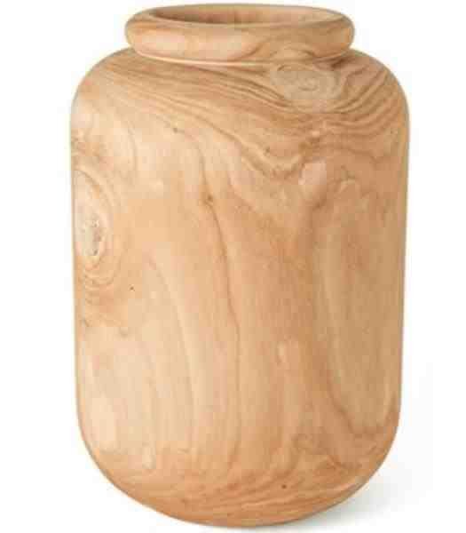 VASO EM MADEIRA