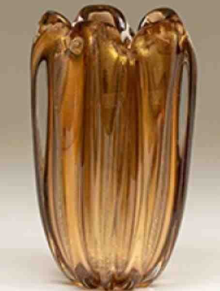 VASO G 484 OFF WHITE PASTEL S/OURO