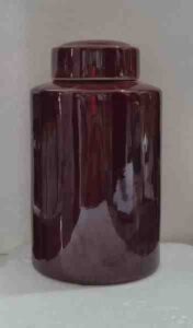 POTICHE OX BLOOD GRITTI