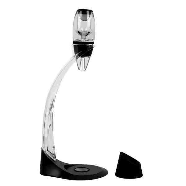 AERADOR C/ SUPORTE ACRIL 13,5X7,5X39CM PRETA