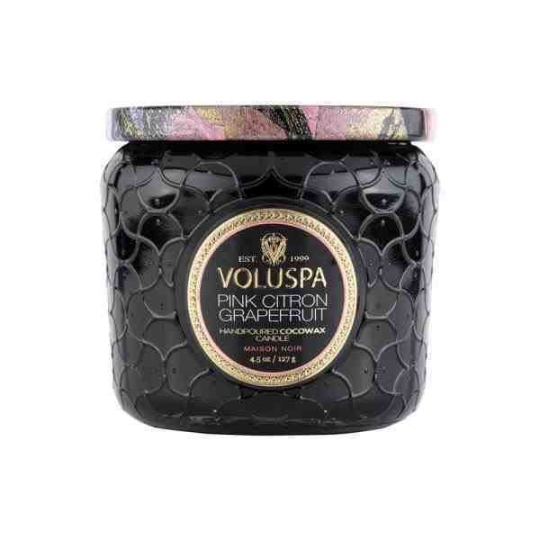 VELA POTE VIDRO 35H PINK CITRON GRAPERFRUIT