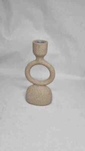 PORTA-VELAS EM POLIRRESINA