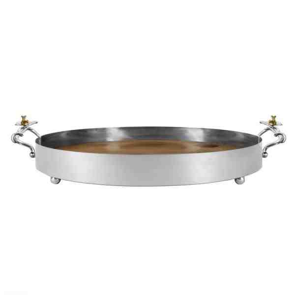 BANDEJA REDONDA MAIOR (55CM) – ORQUIDEA