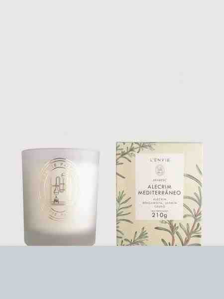 VELA PERFUMADA ALECRIM 210 G