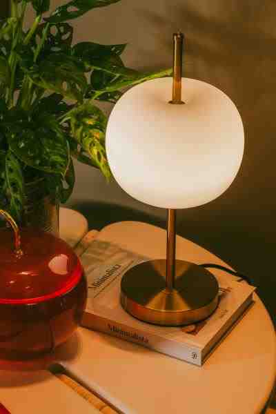 ABAJUR CELESTE VDR BSE DOURADA AMA 5-MK24421