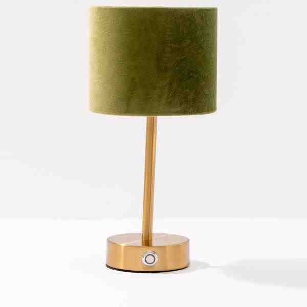 ABAJUR ISOLDE CUPULA MUSGO RECARREGAVEL AMA 5-MK2013