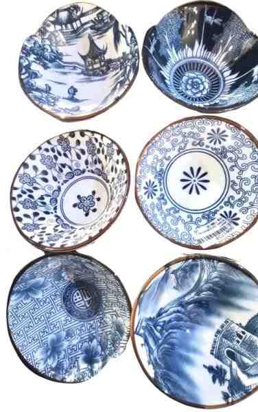 BOWL DECORATIVO JOGO 05 AZ BRC MINAMI AMA6-C3801