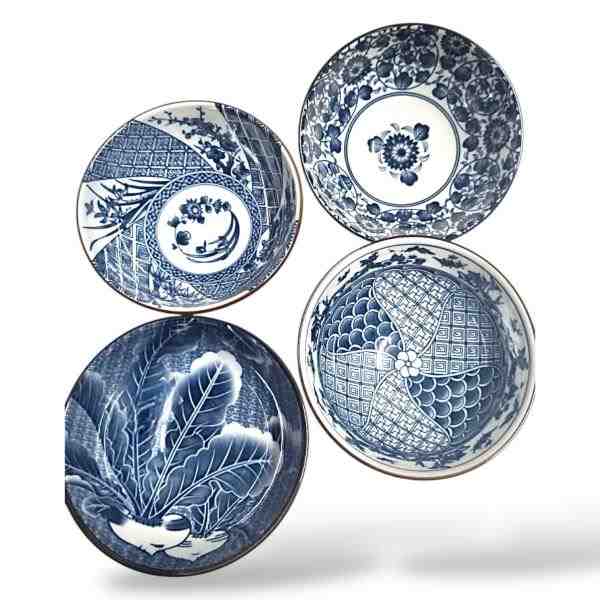 BOWL DECORATIVO JOGO 04 AZ BRC SAKYO AMA 6-C3802