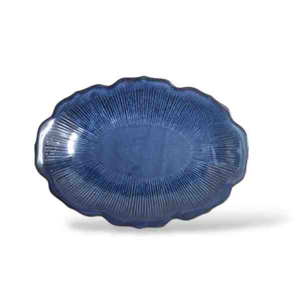 BANDEJA FLOR YUNA 35 CERAMICA AMA6-B2833