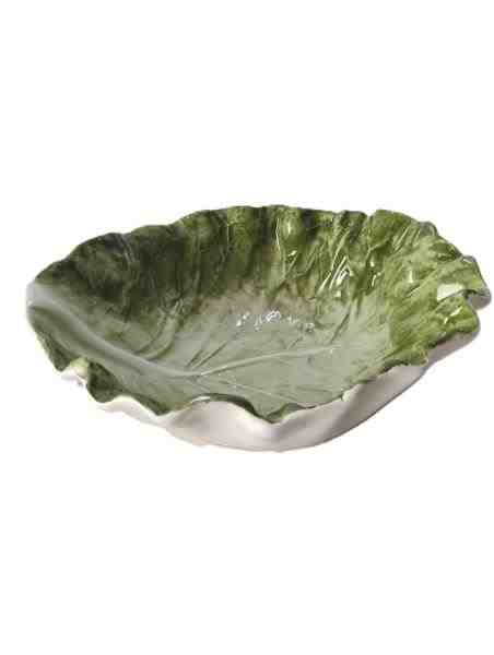 BOWL DECORATIVO COUVE 25 CERAMICA AMA6-B3122