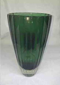 VASO EM VIDRO VERDE G (64278)