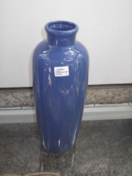 VASO REDONDO ALTO “AZUL CROACIA” BOCAL EST.