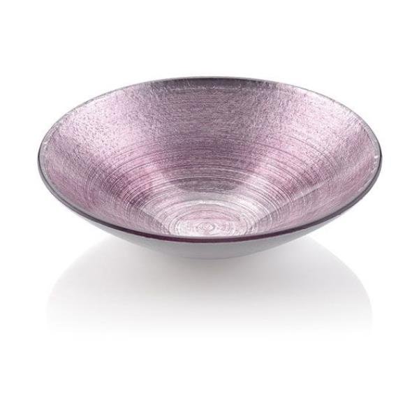 TIGELA BOMBAY 25CM AMETISTA VIDRO