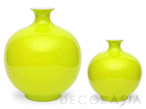 VASO DE PORCELANA M AMARELO