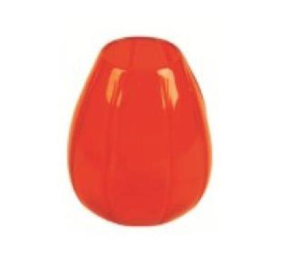 VASO DE VIDRO LARANJA